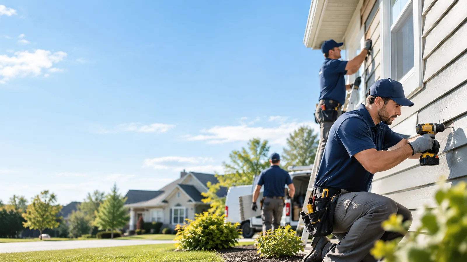 Cracked Siding Repair in Deep River, IA